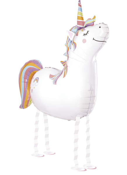 XXL Walking Balloon - Einhorn - ø 91cm